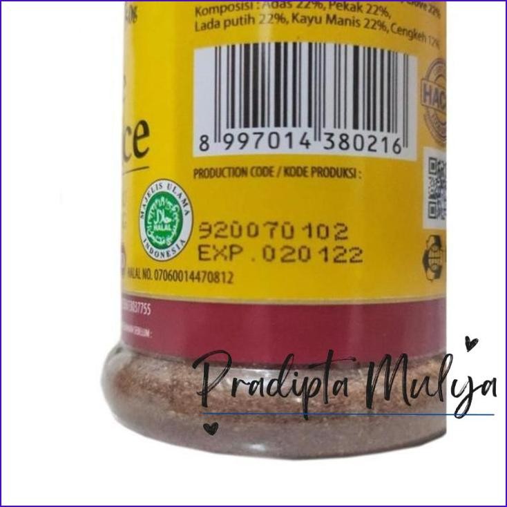 

Pasti Murah Jays Chinese Five Spice 50 Gr - Jays Bumbu Ngohiong Halal