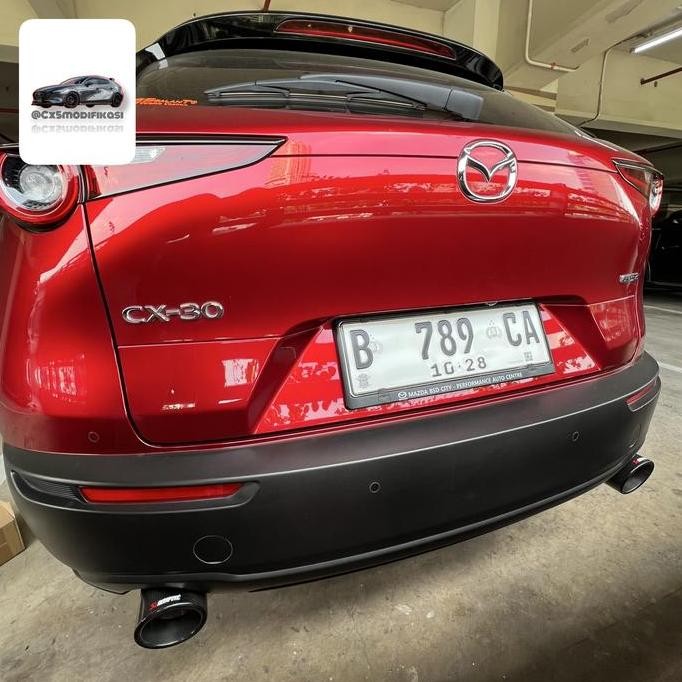 Carbon Muffler Tip Mazda CX3, CX8, CX5, CX9, Mazda3 @cx5modifikasi murah