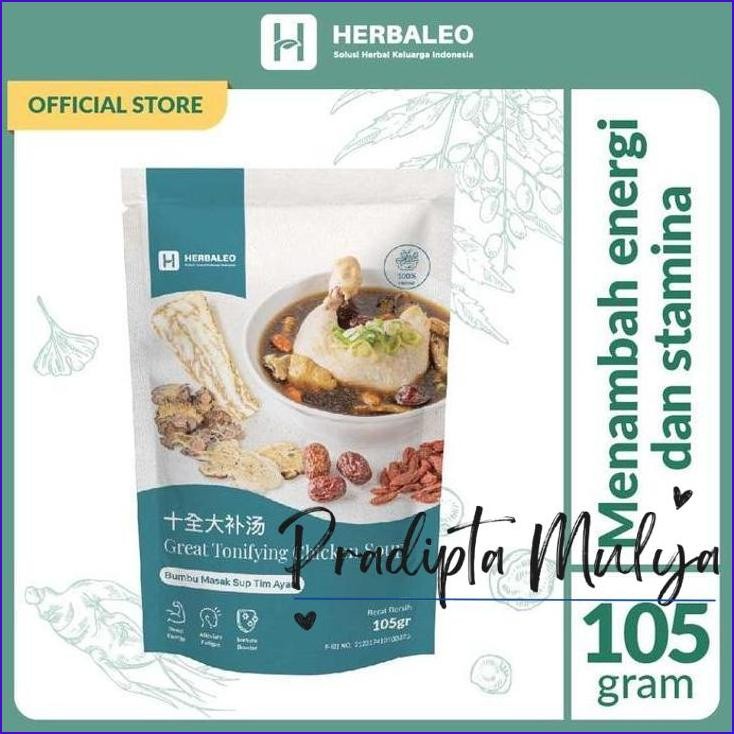 

Promo..!! Herbaleo Great Tonifying Chicken Soup