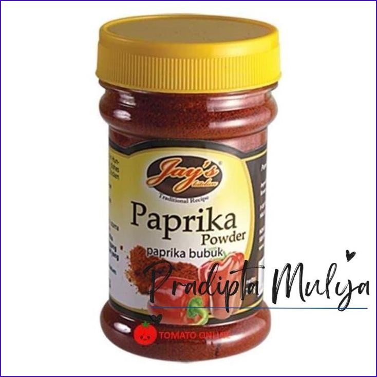 

Terbaru..!! Jay'S Jays Paprika Powder Bubuk Paprika 70 Gr / 70Gr