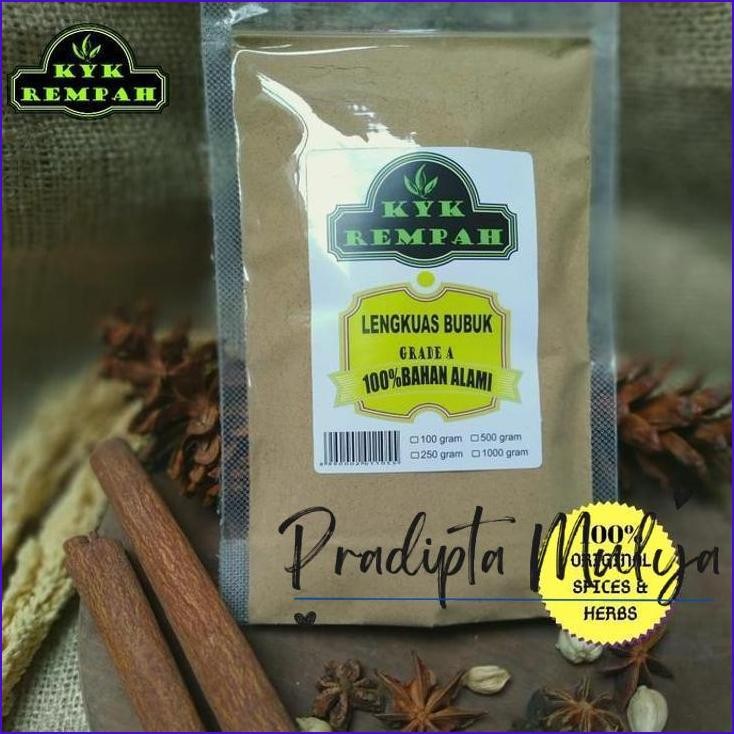 

Buruan,.!! Lengkuas Bubuk 100% Murni/Laos/Kyk Rempah