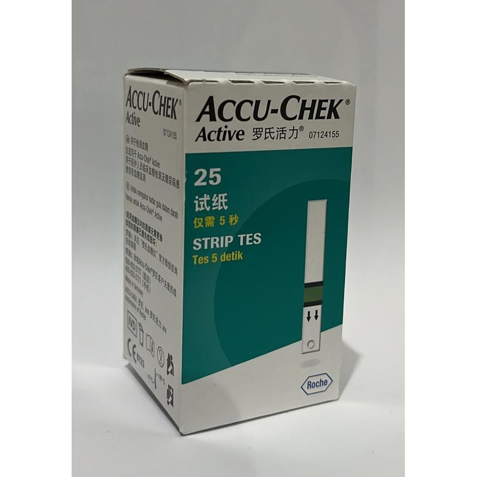 NEW Strip Accu-check Active Isi 25