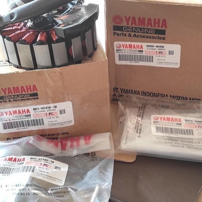 99999-04498 SPUL ASSY STATOR KIT ASSY KABEL PANJANG (PENGGANTI B63-H1410-00 / B63-H1410-11) ORIGINAL