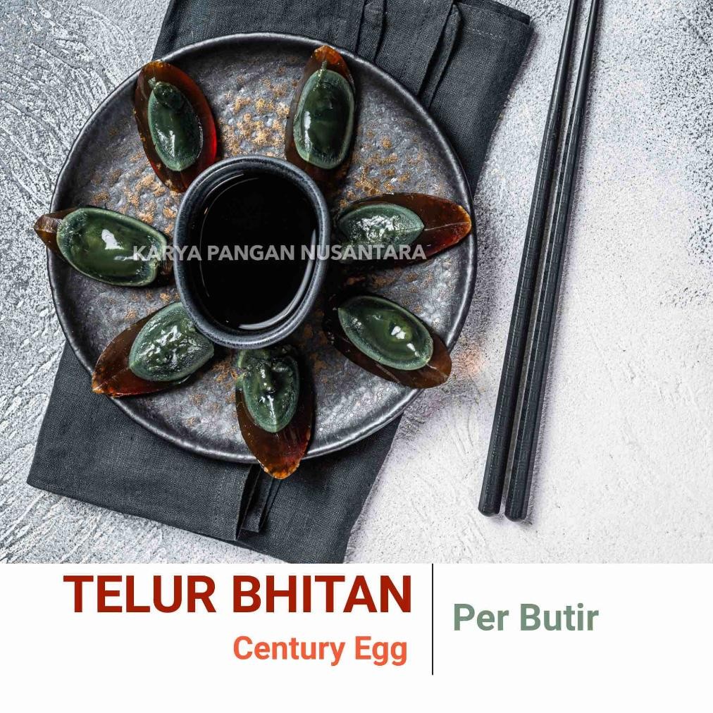 

TELUR BHITAN TELUR BITAN TELUR PHITAN TELUR HITAM CENTURY EGG PER PCS