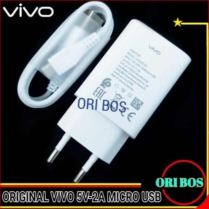 Terlaris Charger Vivo Y20 Original 100% Micro Usb Casan Vivo Ori
