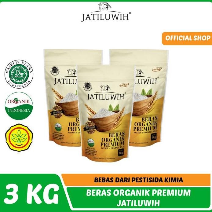 

Terlaris Beras Organik Premium Jatiluwih Bundling 3Kg / Bebas Pestisida Kimia
