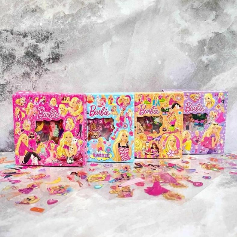 

Sticker Barbie Box Mini Isi 100 Pcs Lembar Stiker Mini Premium Waterproof Books Spaylater 0%