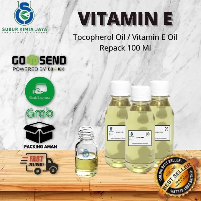 TERBARU - Vitamin E oil / Tocopherol Oil / Minyak Vitamin E 100 gr