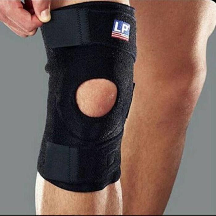 Knee Support Decker Lutut Standard Open Patella Lp 758 / Lp-758 /Lp758 Original Dan Terpercaya
