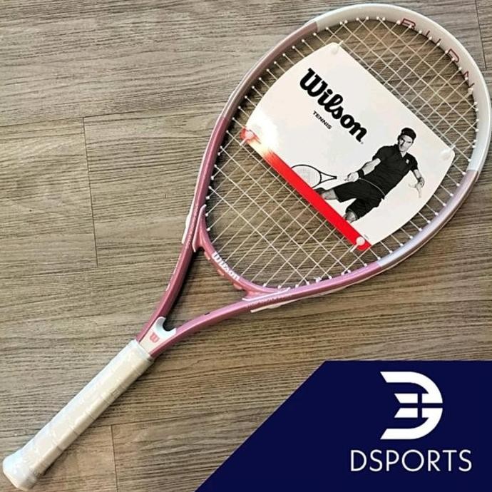 TERLARIS - WilsonBurnPink113WhitePemula275G16x19275Gr16x19LadiesWomen Wanita (RacketTennisTenisRaket