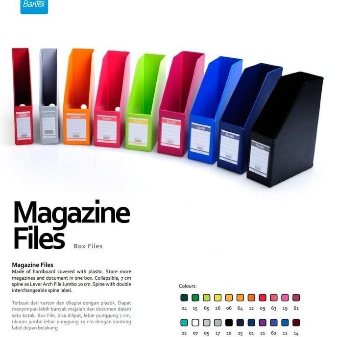 

TERMURAH Box File Bantex 4011 Jumbo Folio F4 10 Cm Siap kirim