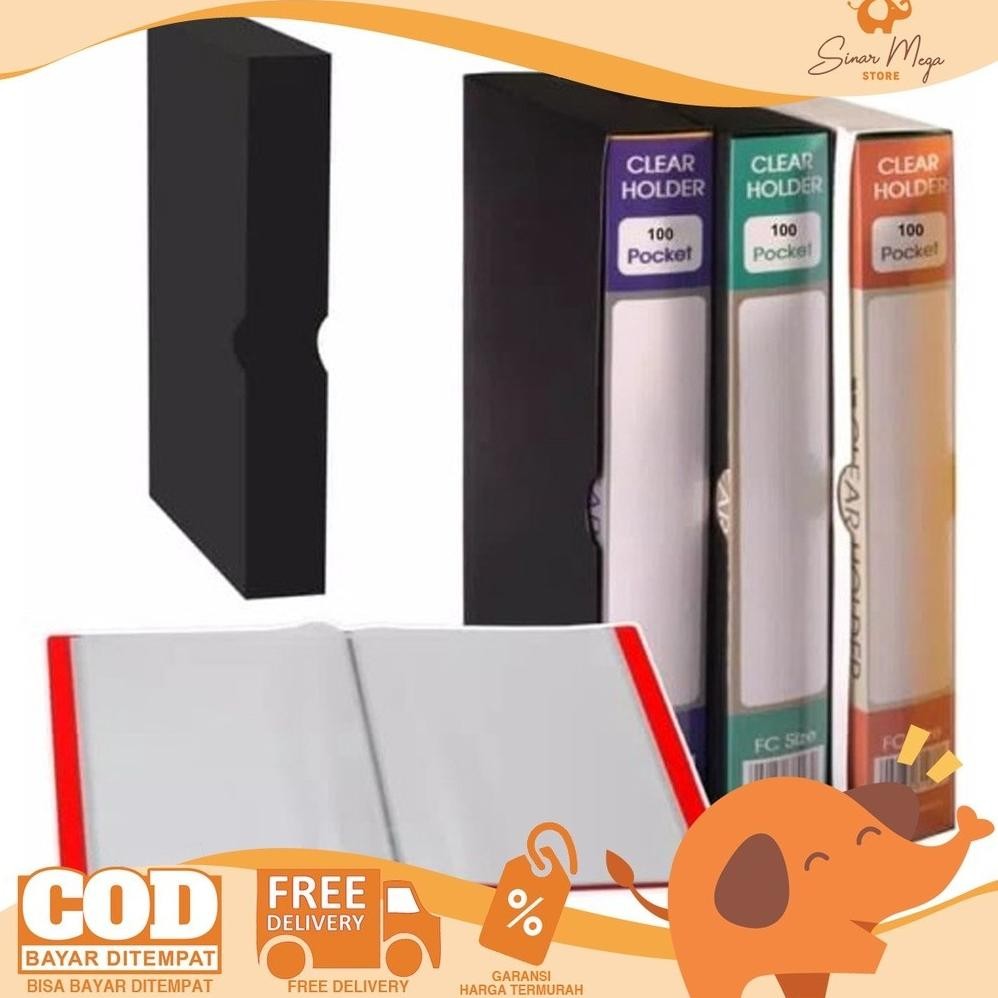 

TERMURAH Inter X Clear Holder F4 100 Pocket / Murah Berkualitas Siap kirim