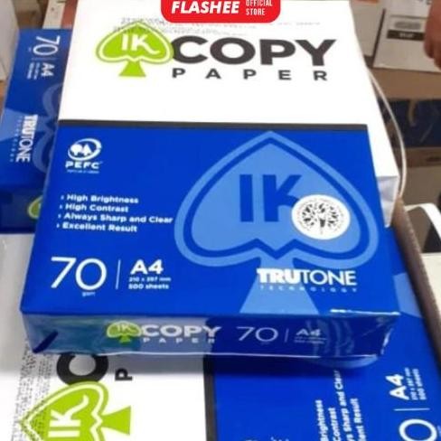 

TERLARIS - HVS A4 IK Copy Paper 70gsm Copy Paper Kertas A4 70g 1 Box