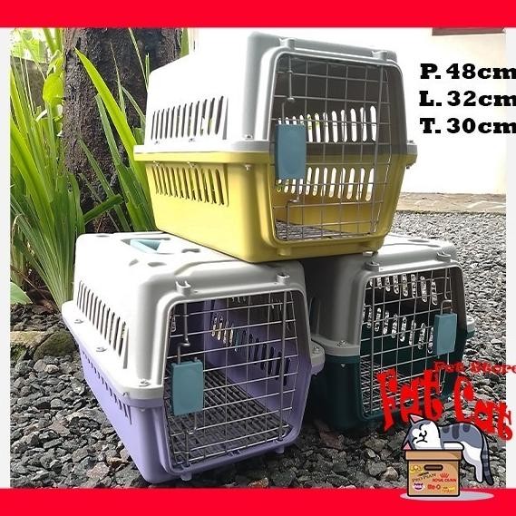 Pet cargo pet carrier kucing anjing - kandang kucing - cargo kucing