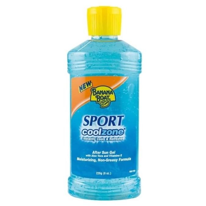 NEW Banana boat sport after sun gel coolzone 226gr