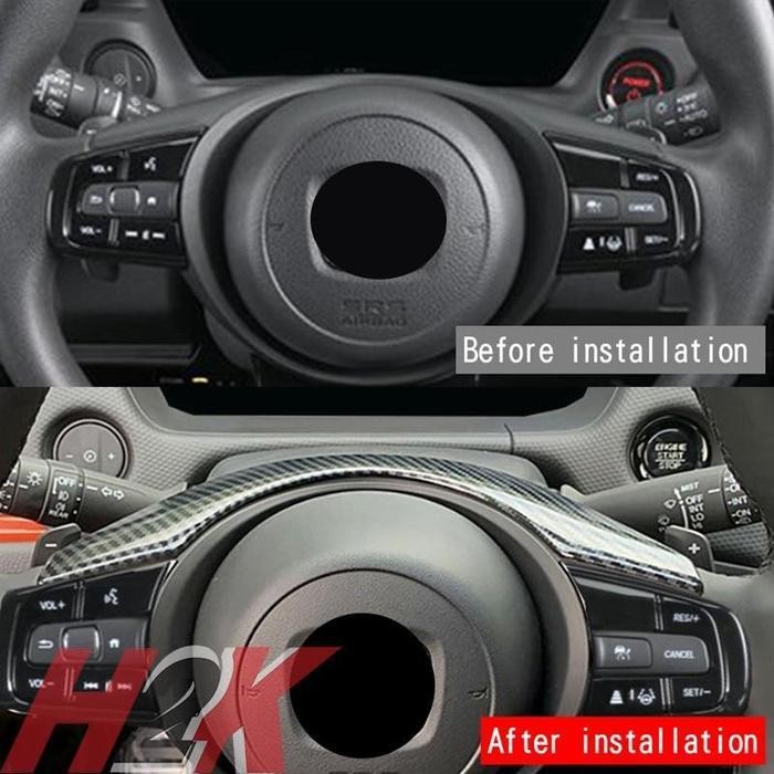 Aksesoris Panel Steering Wheel New Honda Hrv 2022 - 2024 Original Dan Terpercaya