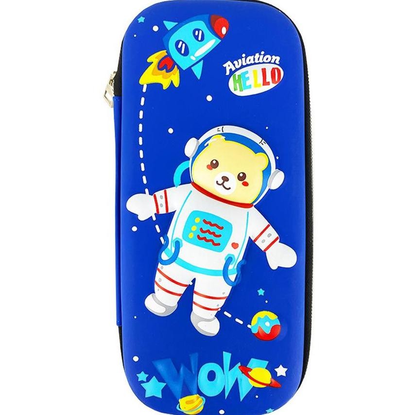 

Tempat Pensil 3D Sekat Banyak Karakter Motif Astronot Roket Princess Dino Lubang Pensil Pen Bulpoint Pena Double Resleting New Product