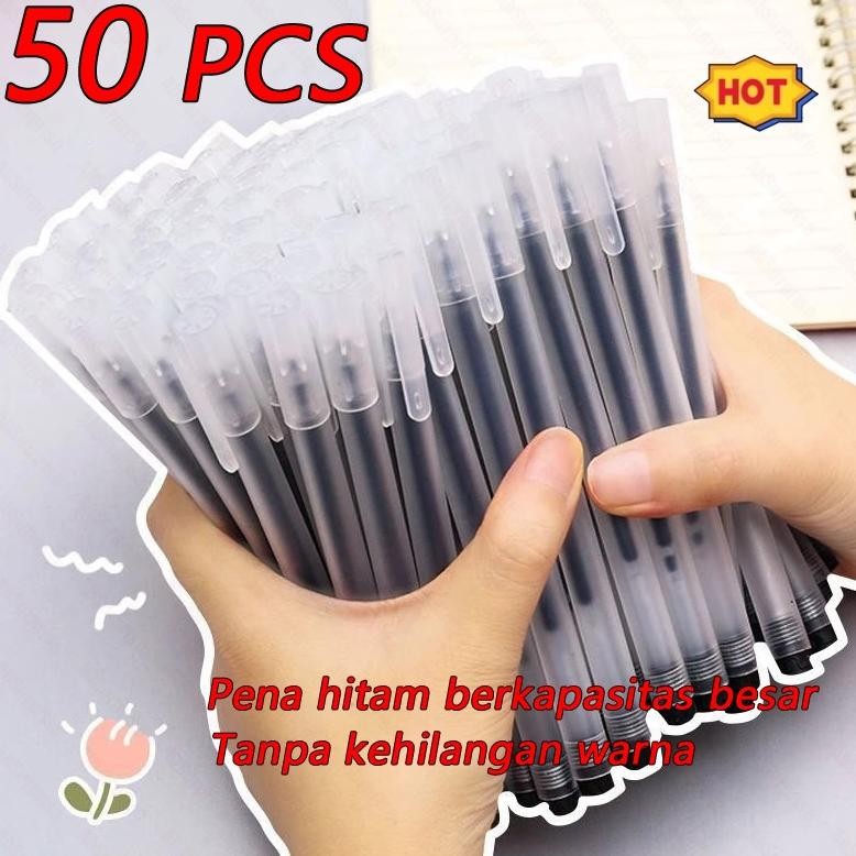 

Tu26 Super Rendah !!! 50Pcs Pulpen Pena Pulpen 1 Pack / 0.5Mm Pulpen Gel / Pulpen Murah / Pen Bolpoin / Pena Standar / Simple School Stuff Barang Aesthetic Tu26