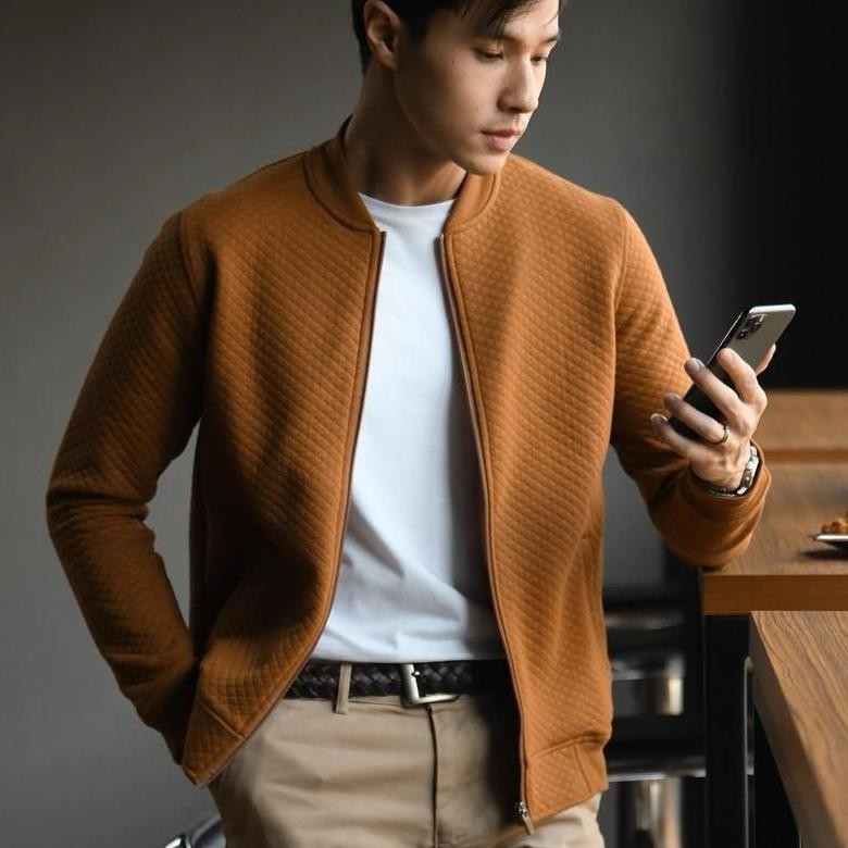 Comfy Jaket Jaket Pria Jaket Comfy Premium Ukuran S-3XL JunDW