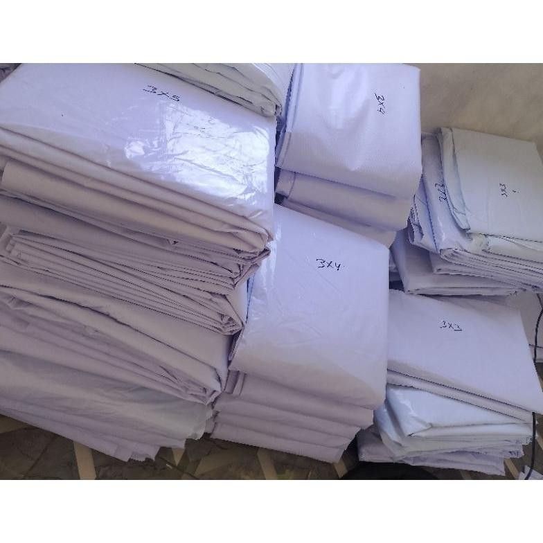 BANNER/SPANDUK PUTIH POLOS 3 X 4 METER BAHAN TEBAL