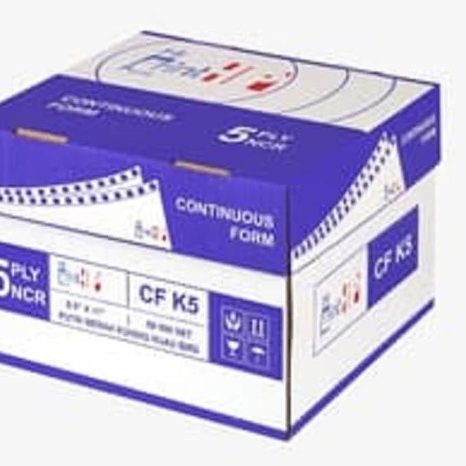 

Continuous Form 9 1/2 x 11 BAGI 2 5 ply HI PRINT (K5 PRS)