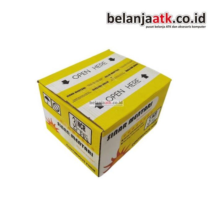 

BEBAS ONGKIR - Continuous Form 3 Ply 9 x 11 bagi 2 (PRS) Sinar Mentari