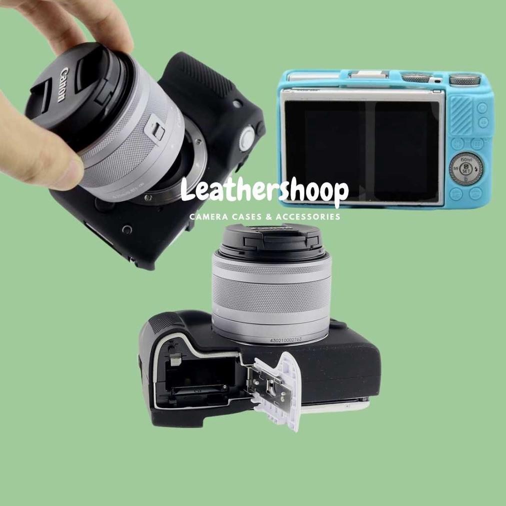 Case Canon EOS M3 Cover Pelindung Body Soft Case
