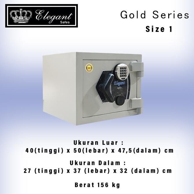 Brankas Elegant Digital Tinggi 40 Cm (Baru)