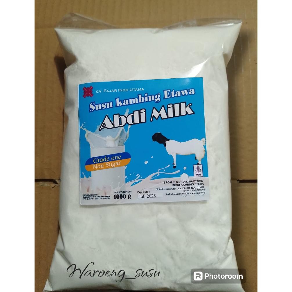 

Eelic Non Sugar Grade 1 & 2 Susu Bubuk Kambing Etawa Abdi Milk Oy58