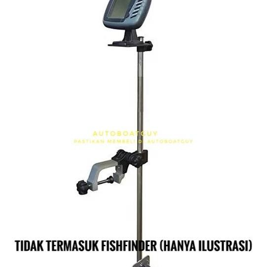 UNIVERSAL TRANSDUCER BRACKET FISFINDER MOUNT ( DUDUKAN FISHFINDER / SONAR PORTABLE )