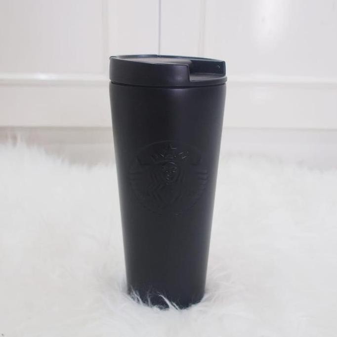HOT PROMO TUMBLER STARBUCKS BLACK SIREN - BOTOL STARBUCKS 16oz