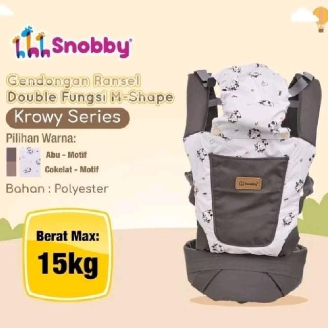 SNOBBY GENDONGAN RANSEL M-SHAPE DOUBLE FUNCTION