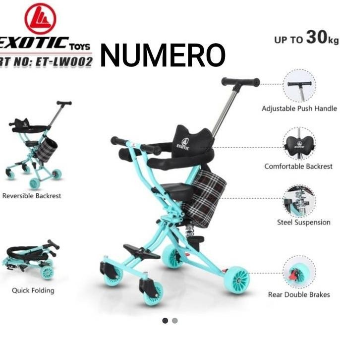 MAGIC STROLLER EXOTIC LW 002 NEW