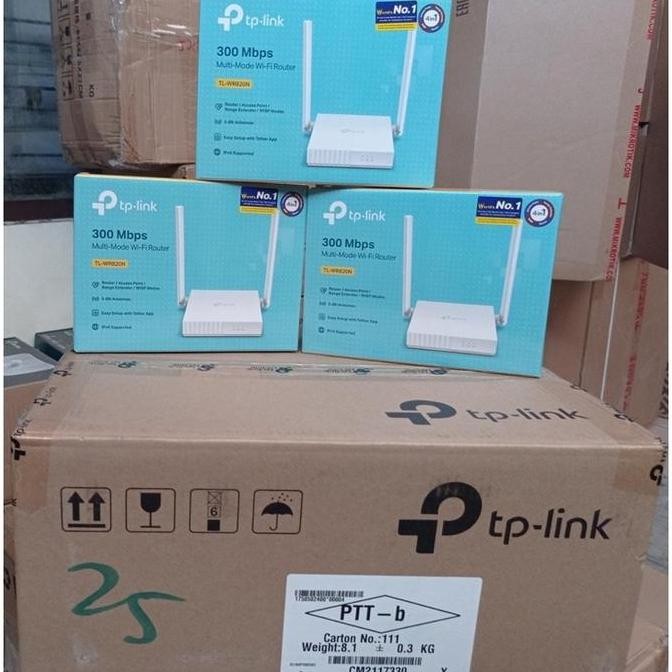 Tp-Link Tl Wr 820N 300Mbps Wifi/Wireless Router 1Dus New Stok