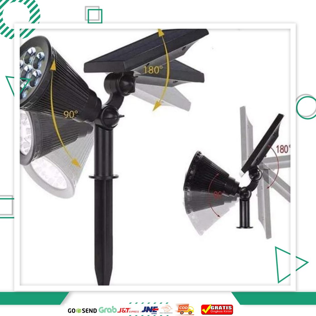 Lampu Outdoor Taman Tenaga Matahari - Lampu Taman Tancap Solar Cell