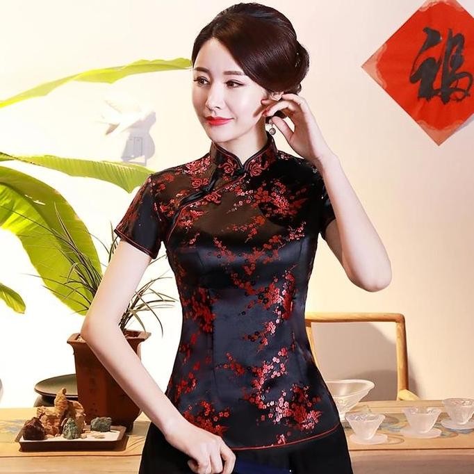 ATASAN CHEONGSAM IMPORT WANITA/CHEONGSAM IMLEK