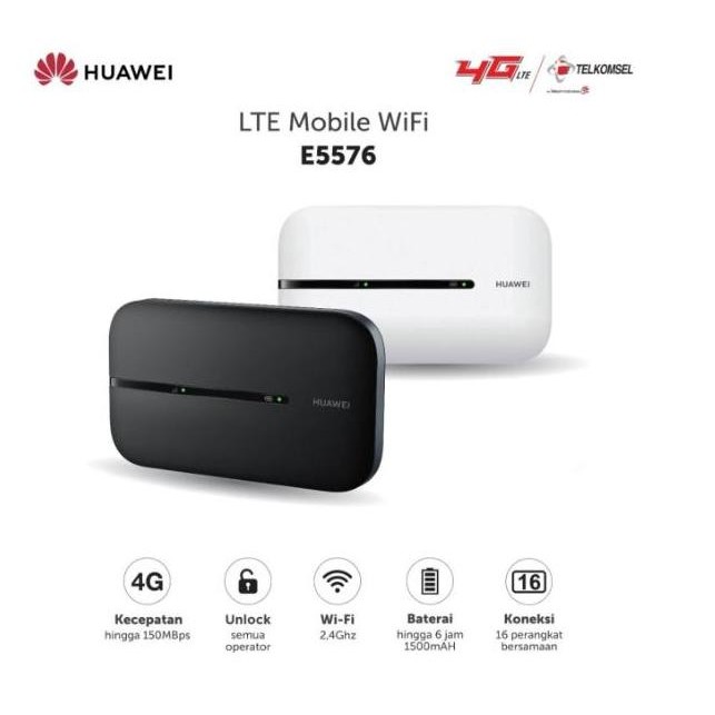 Modem Huawei E5576 Unlock All Operator Modem Mifi 4G E 5576 New Stok