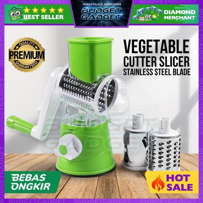 |Expert| Alat Giling Parut Keju Sayuran Buah Round Blades Slicer Putar - CY-806