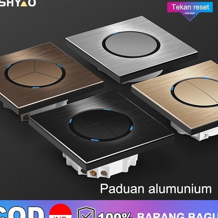 Lar Lampu Dinding Saklar Stop Saklar Satu Saklar Dua Saklar Ta Empat Saklar Saklar Lampu Rumah Hotel