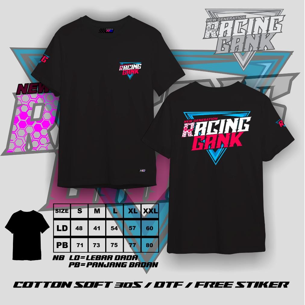 Promo Kaos Distro Pria Racing Bayar Di Tempat Kaos Oblong Racing Murah Kaos Big Size Pria Kaos Pria 