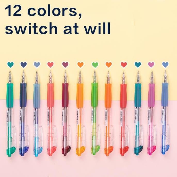 

Deli Pulpen Gel SA50X - 12 Warna, Bullet Tip 0.5mm - Alat Tulis untuk Menulis dengan Presisi Tinggi - Sekolah Tinta Stationery tms