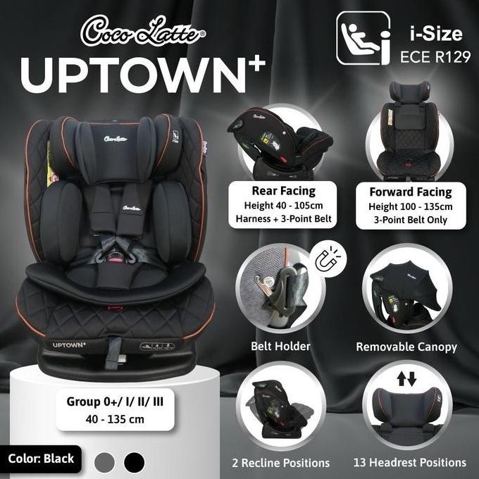 CAR SEAT COCOLATTE UPTOWN+ / KURSI MOBIL BAYI