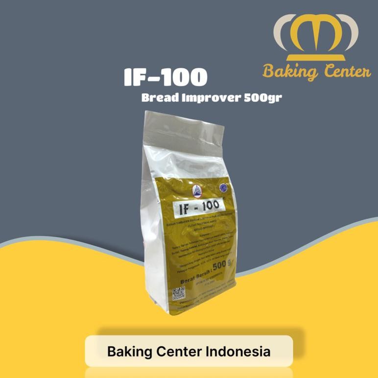 

IF-100 Bread Improver 500gr / Pelembut Roti IF-100 500gr SV