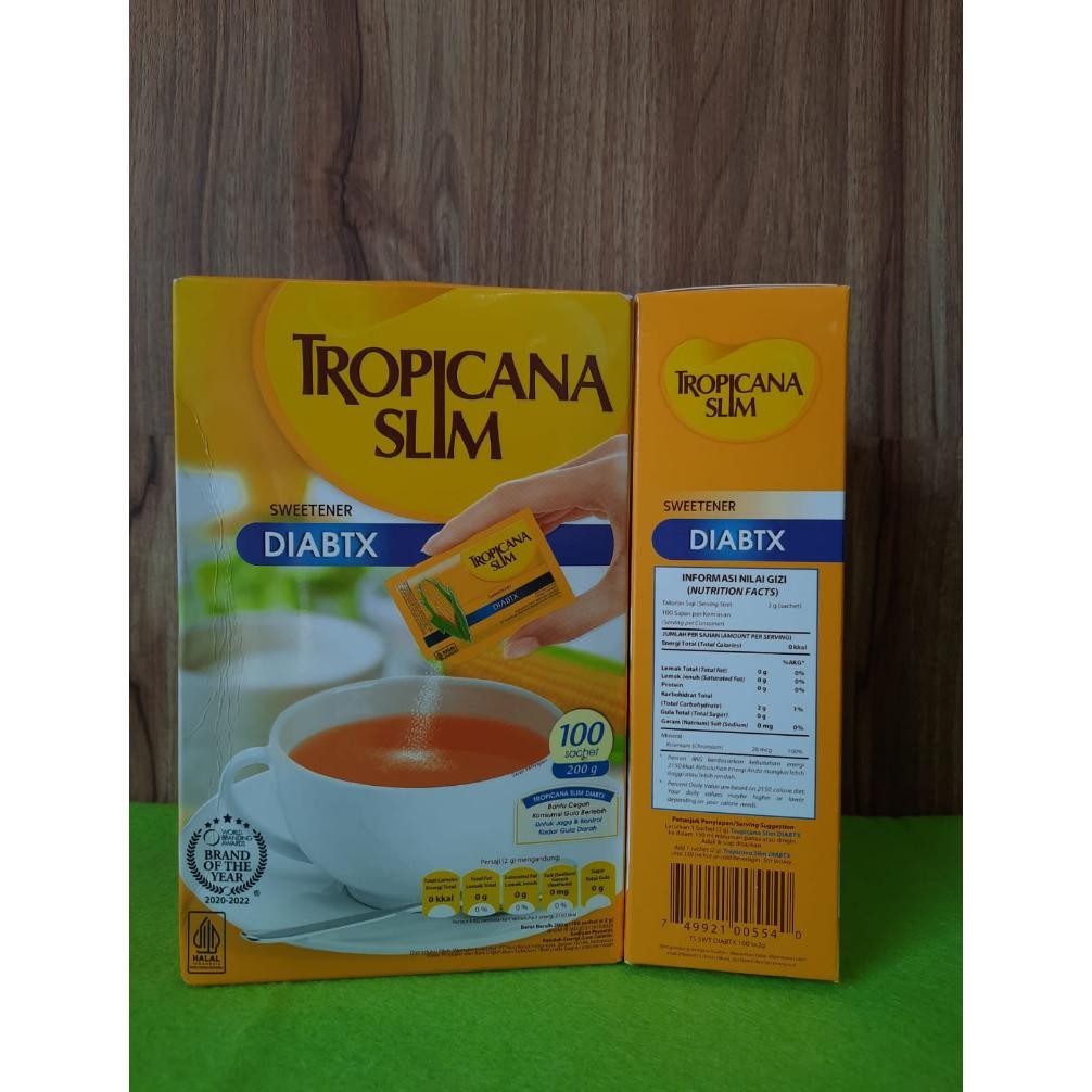 

Tropicana Slim 50 Sachet Diabtx Kontrol Gula Darah SV