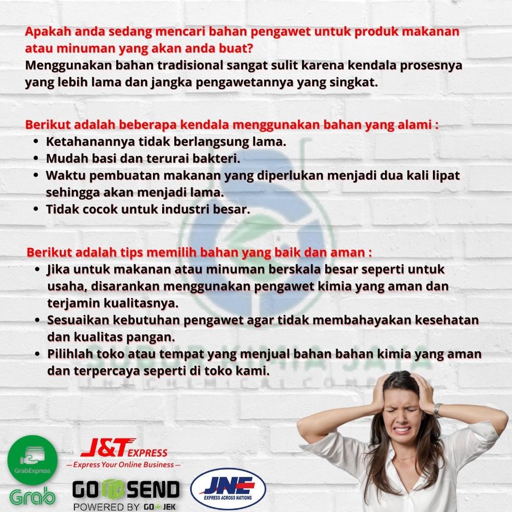 

Calcium Propionate Powder Mupro Ex. RRC Food Grade Anti Tengik 1 KG SV