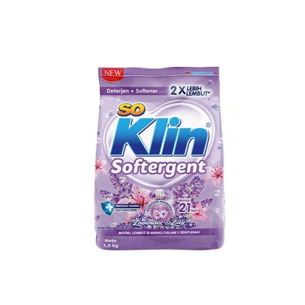 SOKLIN SOFTERGENT PURPLE 1.5 KG