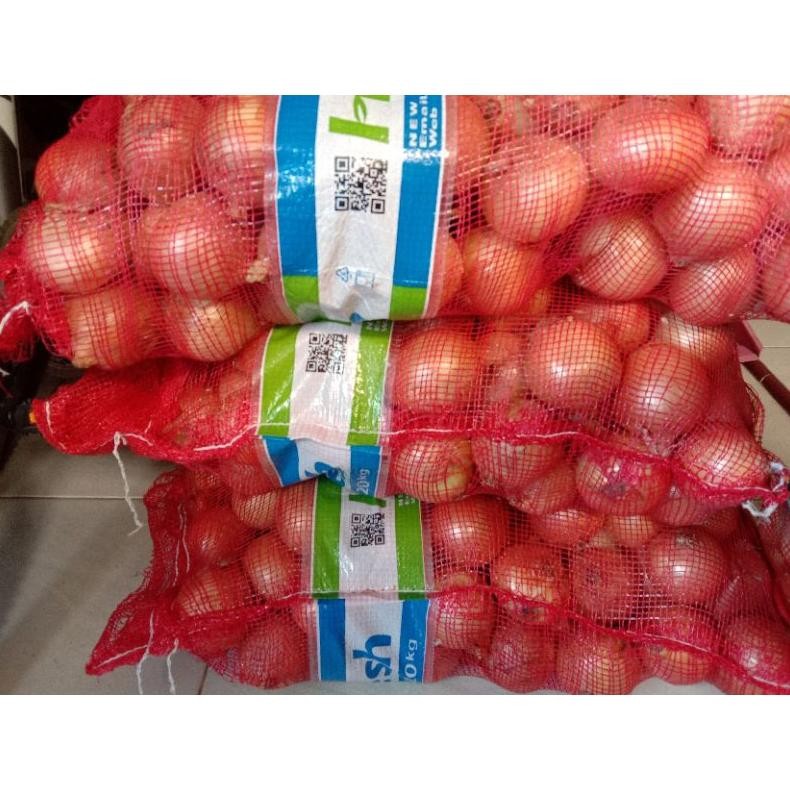

Bawang Bombay 20 Kg Ukuran 6080 Bersih
