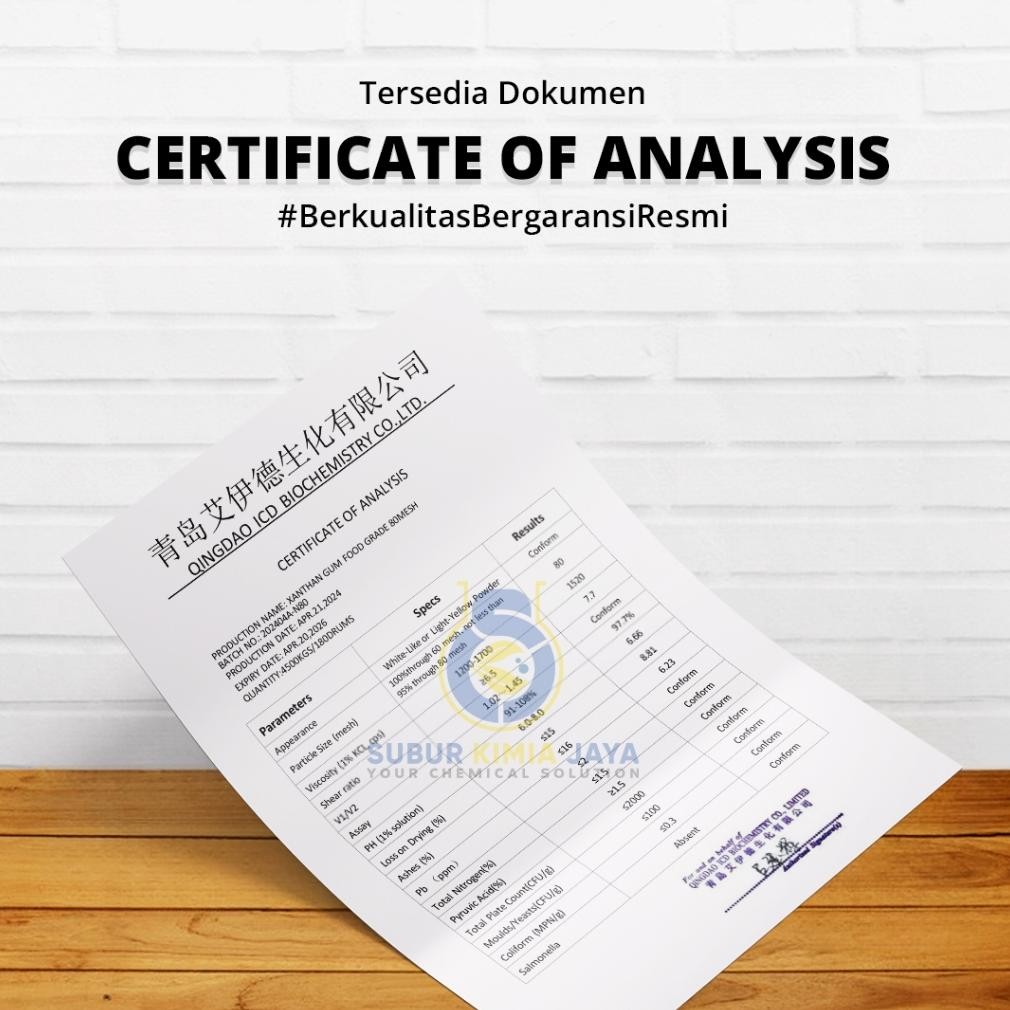 

Xanthan Gum / Xantan gum / pengental ( food grade ) 250 gr SV