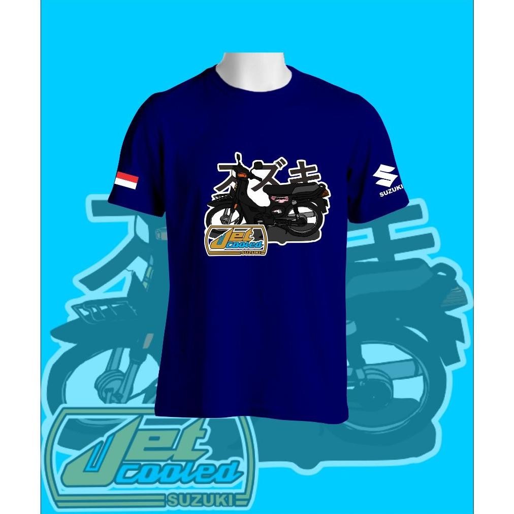 Promo Kaos Motor Bravo Baju Otomotif Suzuki Bravo Rc100