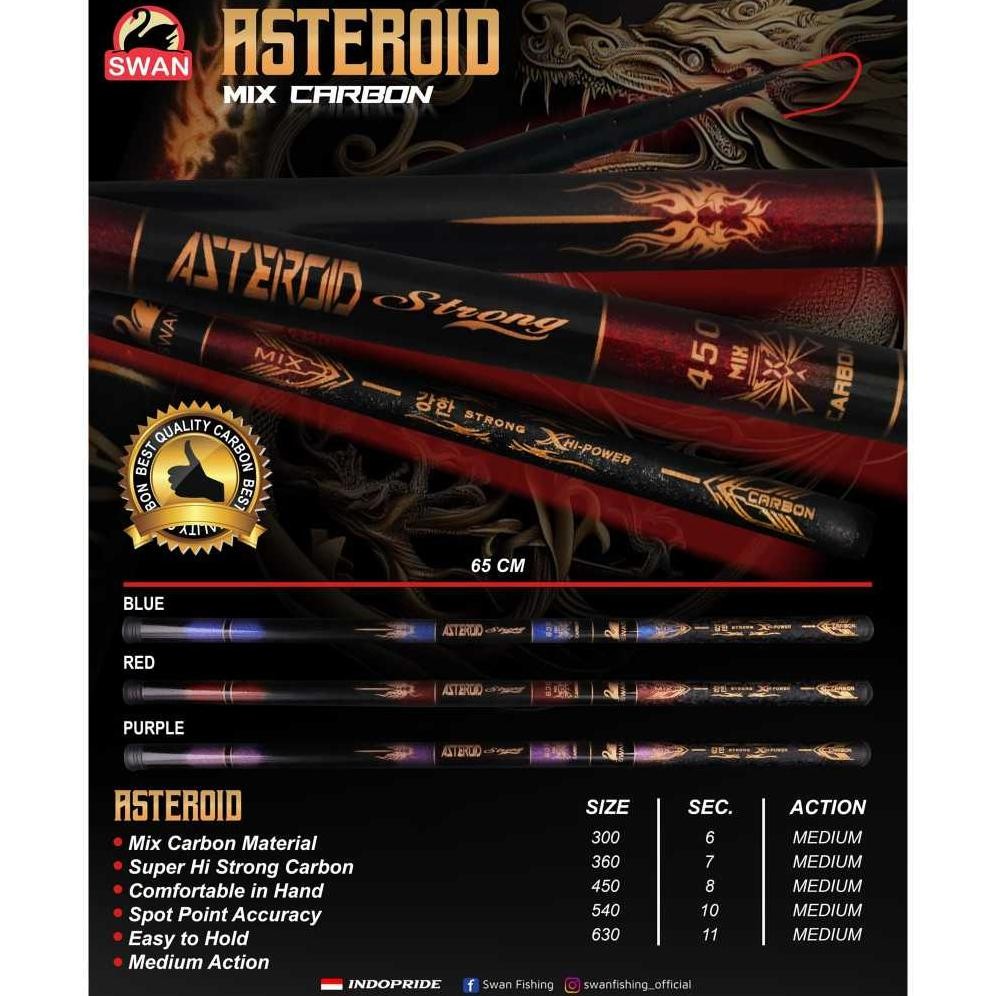 POLE / TEGEK SWAN ASTEROID MIX CARBON